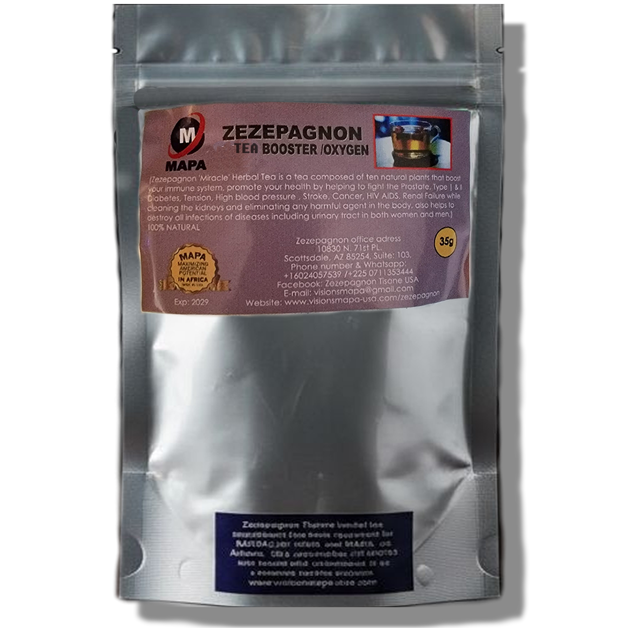 Zezepagnon Booster Oxygen