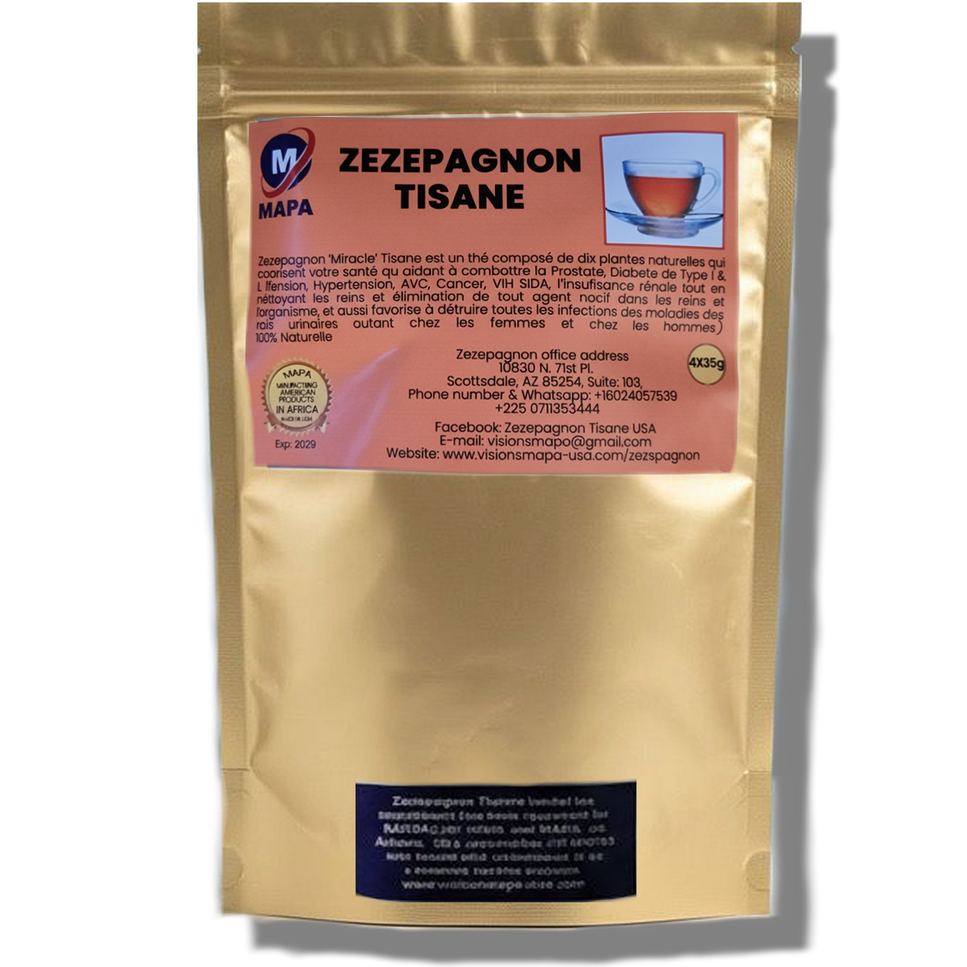 ３点セット　tisane❗ Zezepagnon Tisane – Zezepagnon USA